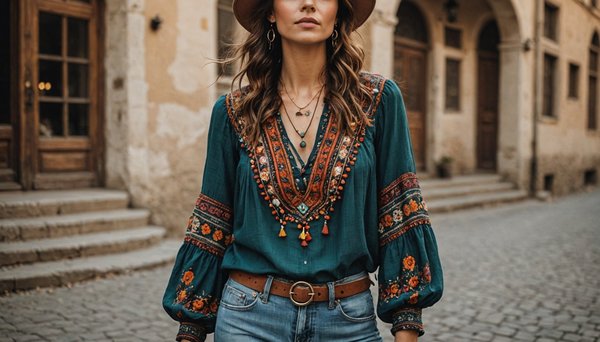 Top blouses bohème chic à adopter pour un style unique