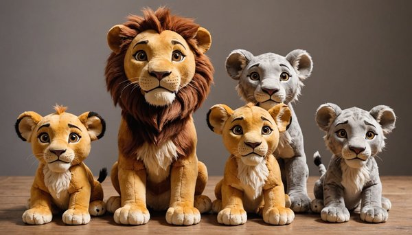 Top 10 peluches inspirées du roi lion à ne pas manquer